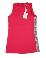 Sukienki - Tommy Hilfiger sukienka dziecięca KG0KG07184 Laser Pink różowa oryg. roz. 8 - miniaturka - grafika 1