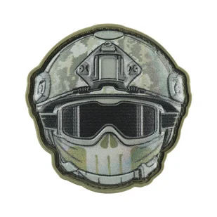 M-Tac - Naszywka Emoji №20 Szkielet - PVC 3D - Camo - 51353520 - Odzież taktyczna i umundurowanie - miniaturka - grafika 1