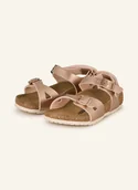 Sandały damskie - Birkenstock Sandały Rio rosegold - miniaturka - grafika 1