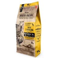 Sucha karma dla psów - WIEJSKA ZAGRODA Indyk z Jagnięcina Karma sucha dla psa małe chrupki S - 20kg - miniaturka - grafika 1