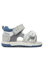 Buty dla chłopców - Mayoral Sandały 41587 Szary - miniaturka - grafika 1