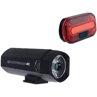 Lampki rowerowe - Zestaw lampek rowerowych OXFORD Bright LED LD412 - miniaturka - grafika 1