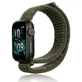 Paski - Beline pasek Apple Watch Nylon 38/40/41mm cargo khaki - grafika 1