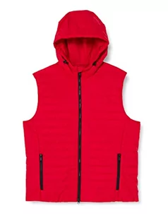 Geox Męska kurtka M Wilmer True RED, 48, czerwony (True Red), 48 - Kurtki męskie - miniaturka - grafika 1