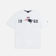 Koszulki męskie - NFL Games Square Arch koszulka oversize New England Patriots biała, S - miniaturka - grafika 1
