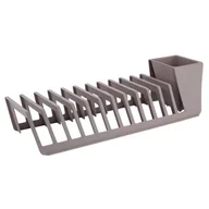 Suszarki do naczyń - Ociekacz na talerze i sztućce 37,5 cm beżowy - miniaturka - grafika 1