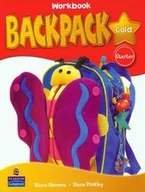 Książki do nauki języka angielskiego - Backpack Gold Starter Workbook + CD - Pearson Education Limited - miniaturka - grafika 1