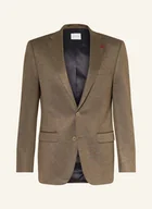 Moda i Uroda OUTLET - Roy Robson Marynarka Z Dżerseju Slim Fit braun - miniaturka - grafika 1
