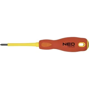 NEO-TOOLS wkrętak krzyżowy pozidriv, izolowany, PZ2x100mm, 1000V, , 04-063 - Śrubokręty - miniaturka - grafika 1