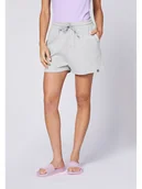 Spodnie sportowe damskie - Chiemsee Szorty dresowe w kolorze szarym - miniaturka - grafika 1