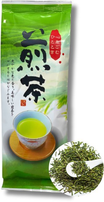 Zielona herbata japońska z lekką nutą umami , Marufuji Sen Cha Green Tea 100g