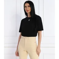 Koszulki i topy damskie - Patrizia Pepe T-shirt | Regular Fit - miniaturka - grafika 1