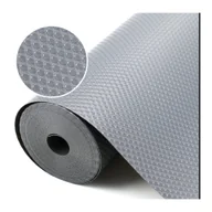 Obrusy i serwetki - Mata Antypoślizgowa Plamoodporna Podkładka 600X50 Do Przycinania Szara - miniaturka - grafika 1