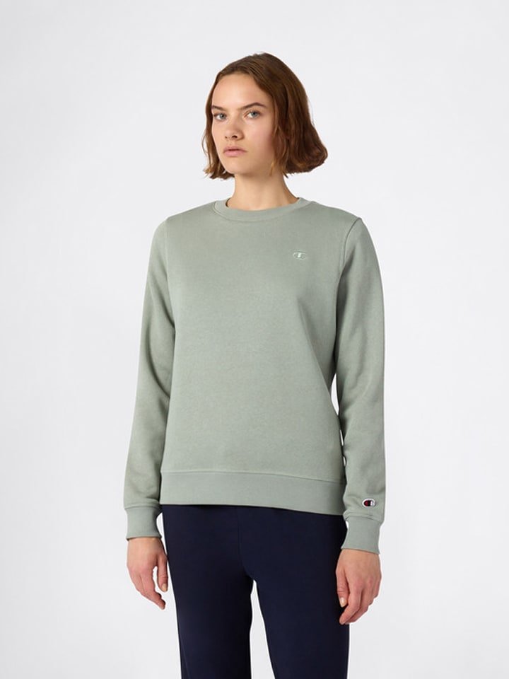 Champion Bluza w kolorze zielonym
