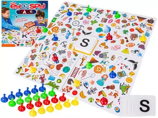 Gra zręcznościowa logiczna SKOJARZENIA REFLEKS dla dzieci 4 5 6 7 lat latka - Gry planszowe - miniaturka - grafika 1