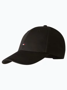 Tommy Hilfiger Czapka z daszkiem Mężczyźni Bawełna czarny jednolity, ONE SIZE - Czapki i chusty sportowe męskie - miniaturka - grafika 1