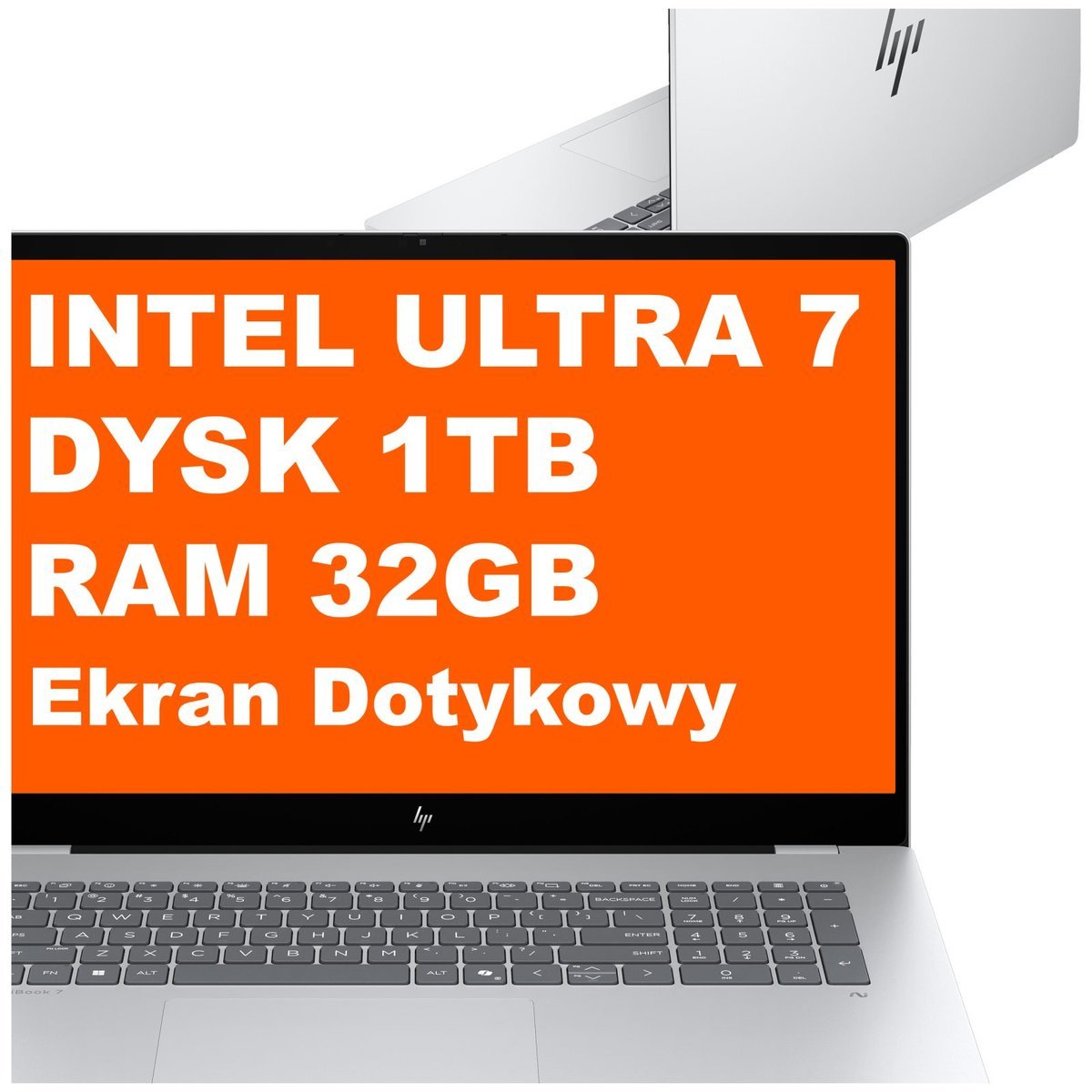 HP OmniBook 7 NGAI 17-dc0002na / BG3X8EA / Ultra 7 / 32GB / 1TB / Intel Arc / FullHD / Win 11 / Srebrny