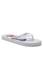 Klapki i japonki damskie - Fila Japonki Troy Slipper Wmn FFW0005.10004 Biały - miniaturka - grafika 1