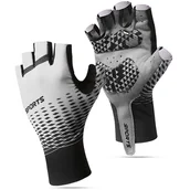 Rękawiczki rowerowe - Rękawiczki Rowerowe Męskie MUNDO D122 Bez palców - miniaturka - grafika 1