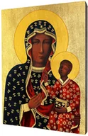 Ikony i obrazy sakralne - Ikona Matki Boskiej Częstochowskiej - miniaturka - grafika 1