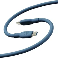 Kable USB - Motorola Silicone Cable C-C 5A 2m, Blue - miniaturka - grafika 1