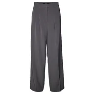 Spodnie damskie - Bestseller A/S Damskie spodnie VMTROIAN MR Wide DAD Pant NOOS, Grey Pinstripe, XXL/32, Grey Pinstripe, 32/L-XXL - miniaturka - grafika 1