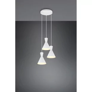 RL Enzo lampa wisząca 3-punktowa biała R30783931 - Lampy sufitowe - miniaturka - grafika 1