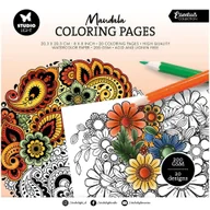 Kolorowanki, wyklejanki - Kolorowanka Mandala Studio Light - arkusze do kolorowania dla dorosłych i dzieci - miniaturka - grafika 1