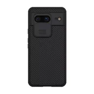 Etui i futerały do telefonów - Etui z osłoną na aparat Nillkin CamShield Pro Case do Google Pixel 8 - czarne - miniaturka - grafika 1
