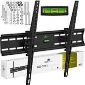 Uchwyty do telewizora - King Mount Uchwyt TV KG-1011 32" - 85" Uchwyt do Telewizora Vesa 100x100 - 600x400 55 kg Czarny - miniaturka - grafika 1