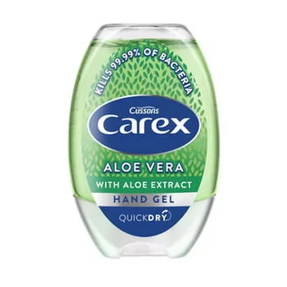 Akcesoria do okularów - Żel antybakteryjny do rąk Carex Aloe Vera 50 ml Carex/Green - grafika 1