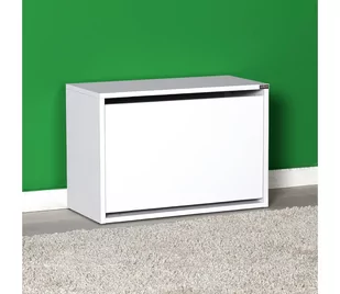 Szafka na buty 42x60 cm biała - Szafki na buty Szafka na buty 42x60 cm biała - Szafki na buty - miniaturka - grafika 1
