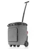 Torby i wózki na zakupy - Wózek na zakupy Reisenthel Carrycruiser Plus - twist silver - miniaturka - grafika 1