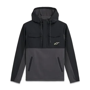 Alpinestars Juncture Hybrid Jacket męska kurtka sportowa, kurtka outdoorowa dla mężczyzn, czarna/metalowo-szara, S - Kurtki męskie - miniaturka - grafika 1