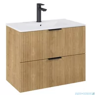 Szafki łazienkowe - Roca Reef szafka 79x45x63 JASNY DĄB A857955464 | - miniaturka - grafika 1