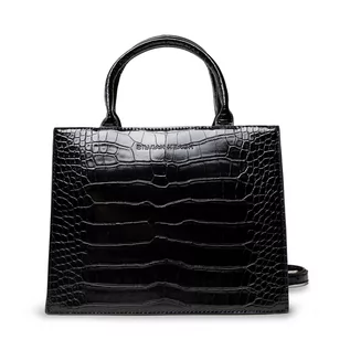 Torebki damskie - Silvian Heach Torebka Shopper Bag Mini (Cocco) Majby RCA21007BO Black W0148 - grafika 1