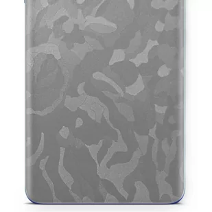 Folia naklejka skórka strukturalna na TYŁ do Teclast P10HD -  Moro | Camo Srebrny - apgo SKINS - Akcesoria do tabletów i e-booków - miniaturka - grafika 1