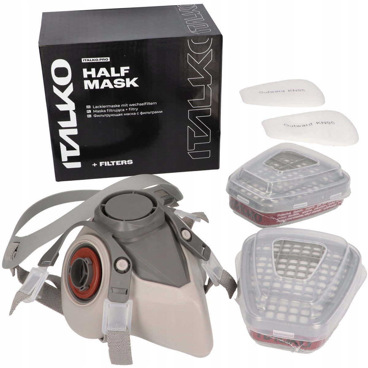 MASKA LAKIERNICZA 6200 PÓŁMASKA L