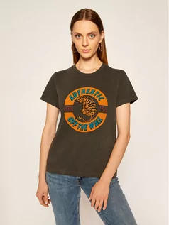 Koszulki i topy damskie - Vans T-Shirt Charra VN0A4SDG Szary Regular Fit - grafika 1