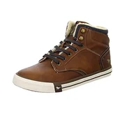 Półbuty męskie - MUSTANG 4072-602-020 męskie buty sznurowane z ciepłą podszewką - miniaturka - grafika 1