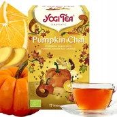 Herbata - Herbata Jesienna Dyniowa Yogi Tea Pumpkin Chai 17 Saszetek Dynia Imbir - miniaturka - grafika 1