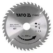 Tarcze do pił - Yato PIŁA TARCZOWA Z WĘGLIKIEM WOLFRAMU DO DREWNA 200 30MM YT-60652 - miniaturka - grafika 1