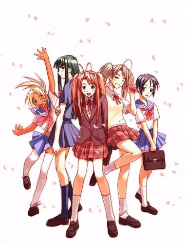 Plakat Anime Manga Love Hina loh_009 A1+ (custom)