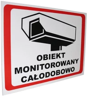 TABLICA OBIEKT MONITOROWANY 6586 - Akcesoria do monitoringu - miniaturka - grafika 2