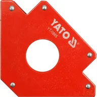 Akcesoria spawalnicze - YATO Spawalniczy kątownik magnetyczny 122x190x25mm YT-0865 - miniaturka - grafika 1