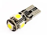 Żarówki samochodowe - Żarówka W5W T10 5 diod Led Smd canbus can bus - miniaturka - grafika 1