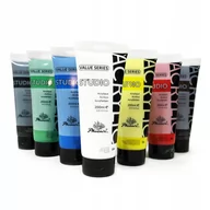 Farby i media malarskie - Phoenix, farby akrylowe, 7 kolorów, 200 ml - miniaturka - grafika 1