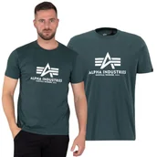 Odzież taktyczna i umundurowanie - Alpha Industries Basic 100501 610 - Navy Green  XXL - miniaturka - grafika 1