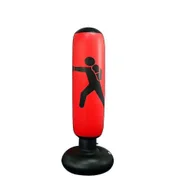 Torby sportowe - 160 cm nadmuchiwana torba treningowa bokserska Czerwony 160cm - miniaturka - grafika 1