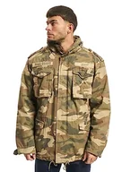 Kurtki męskie - Brandit M65 Giant męska kurtka parka zimowa, wielokolorowy (Lightwoodland)., S - miniaturka - grafika 1